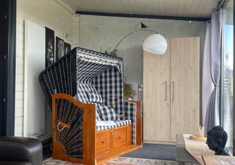 Blockhaus im Harz mit Wellness-Sauna und Bad